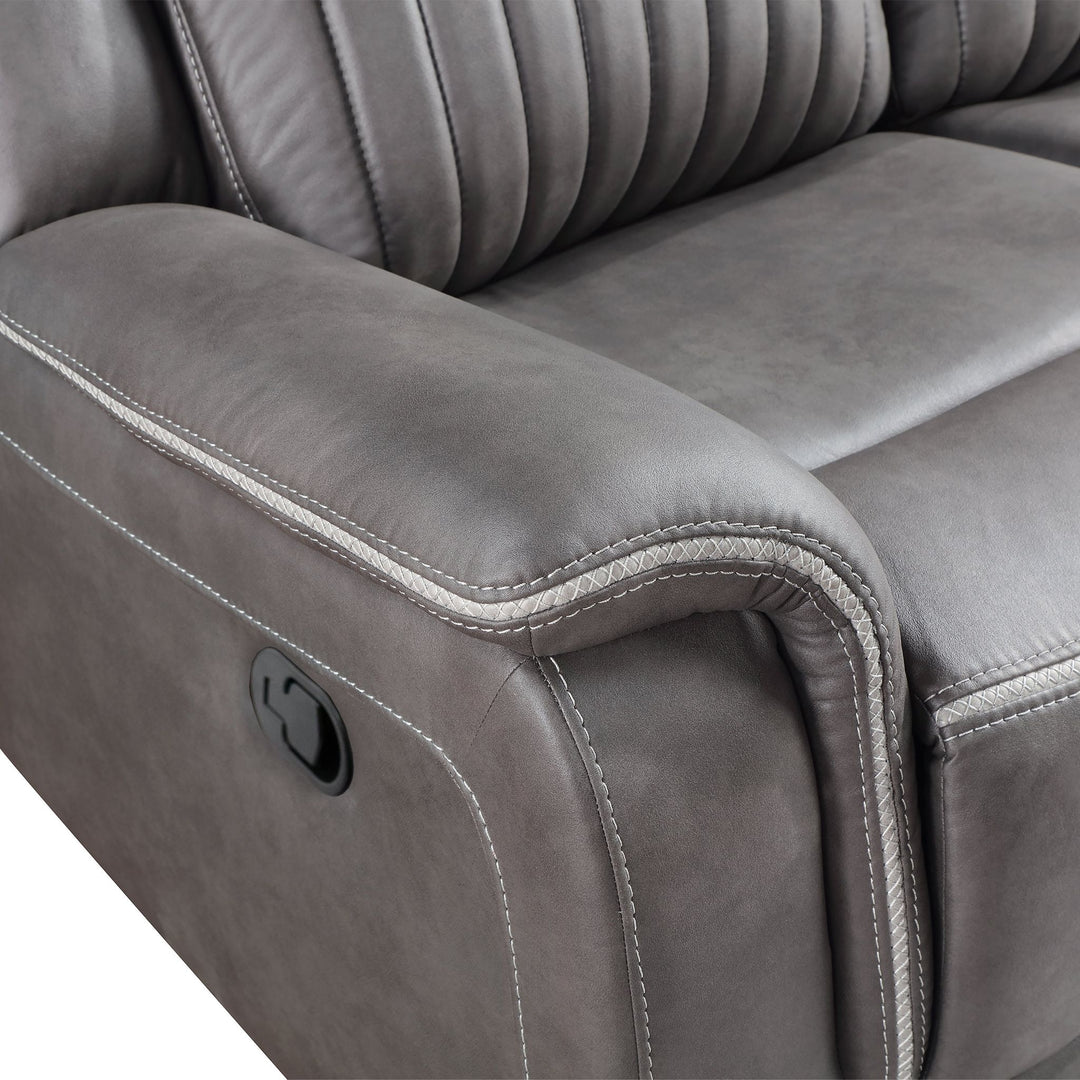 Enzo  Glider Recliner- Gray