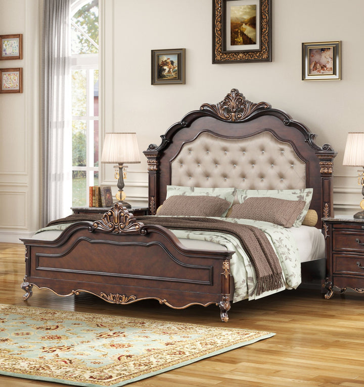 Constantine 6/6-6/0 Ek/wk Headboard-Cherry