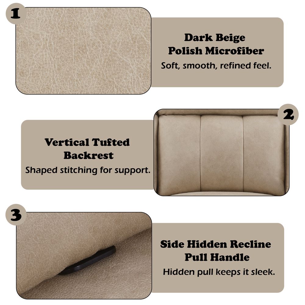 Elison Motion Sofa – features callout