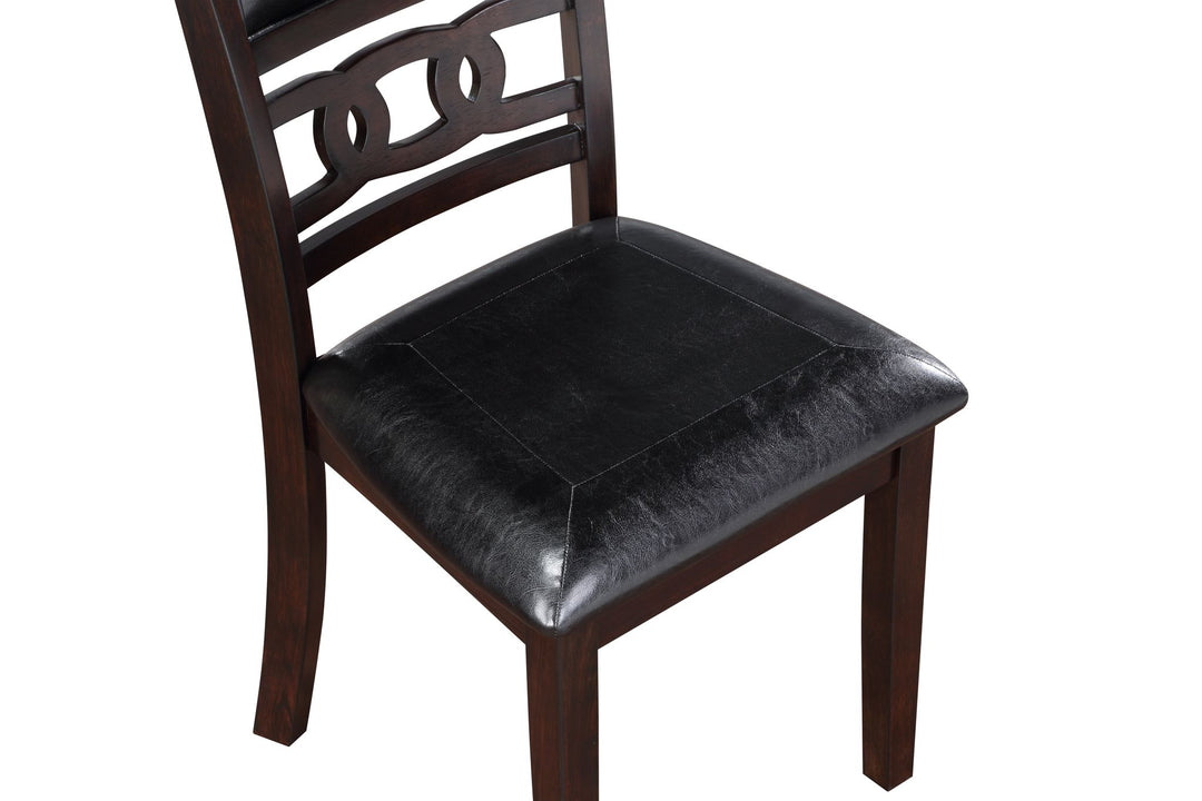 Gia Dining Chairs (2/ctn)-Ebony