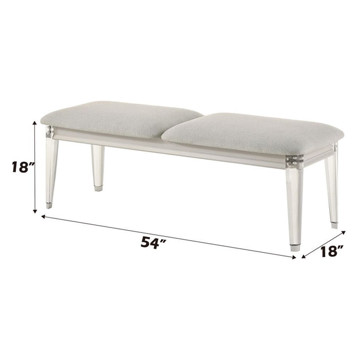 Laveda Bench – dimensions diagram