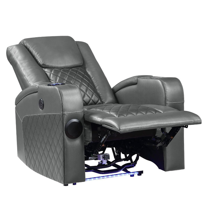 Alair Power Motion Recliner W/Bluetooth, Wireless Charger &amp; Cupholder – view 6