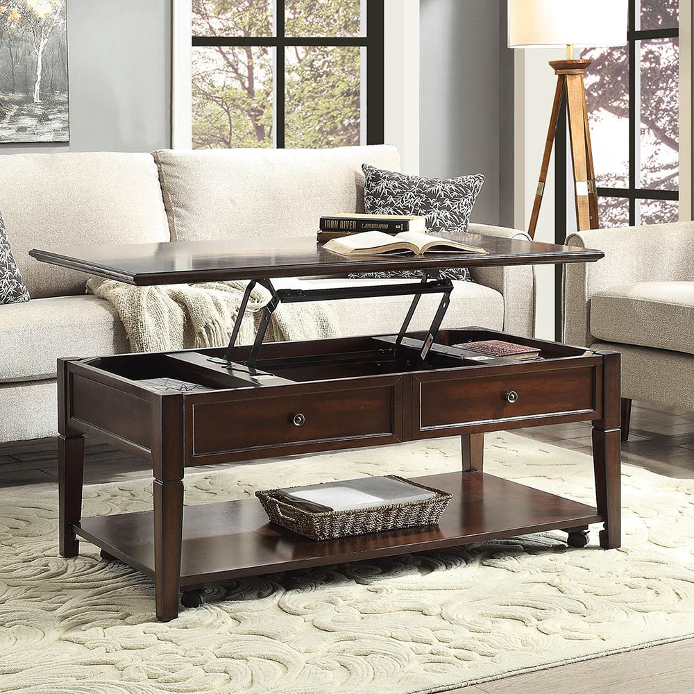 Malachi Coffee Table W/Lift Top – view 6