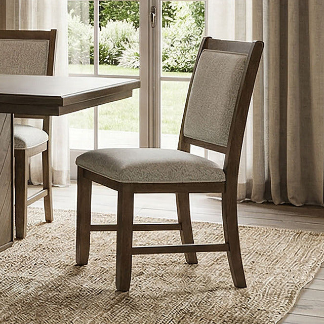 Casoria Side Chair, Dark Walnut - view 7