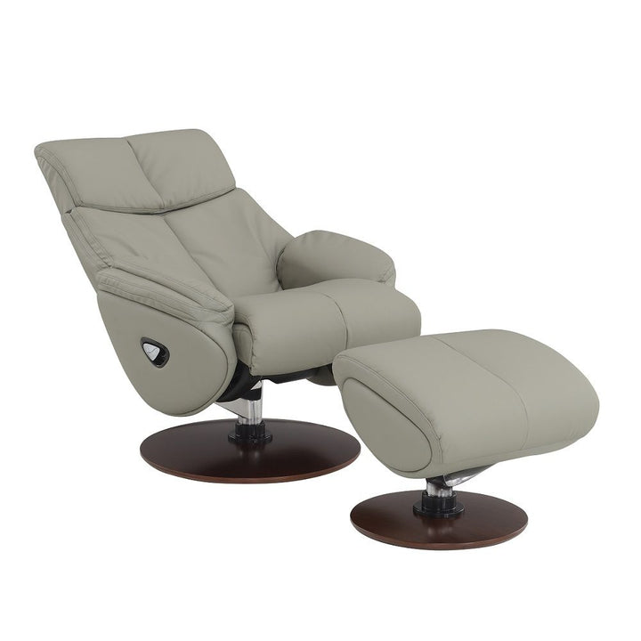 Kandoro Motion Accent Chair with Swivel &amp; Ottoman