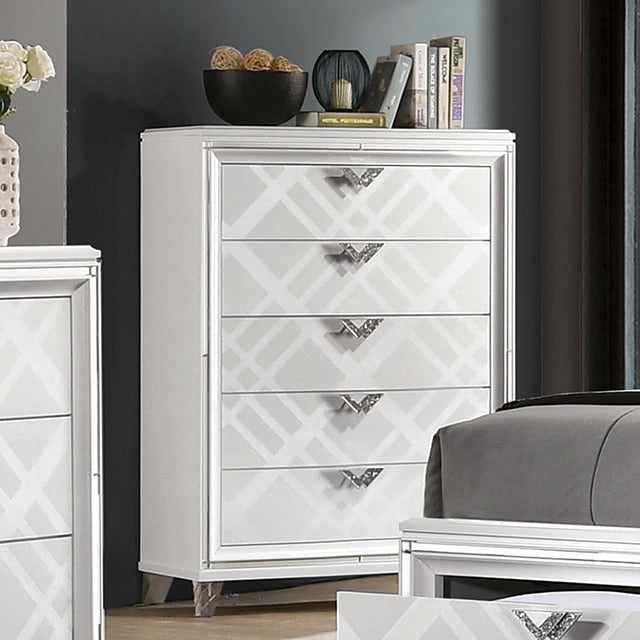 Emmeline Chest, White
