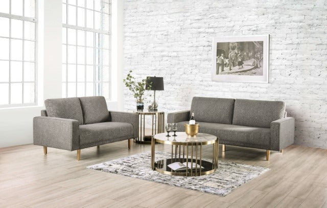 Elverum Loveseat, Charcoal Gray - view 2