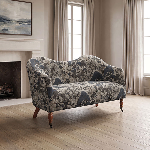 Seaton Settee, Slate Blue - view 5