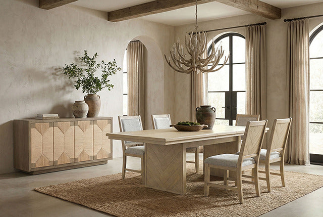 Casoria Dining Table, Natural - view 7