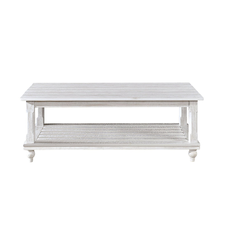 Cade 3 Piece Occasional Set- 1 Coffee &amp; 2 End Tables - White