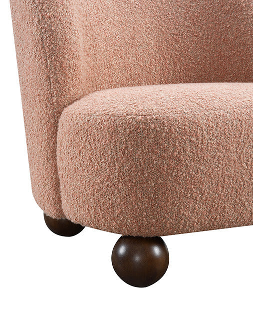 Karey Accent Chair, Pink - view 2