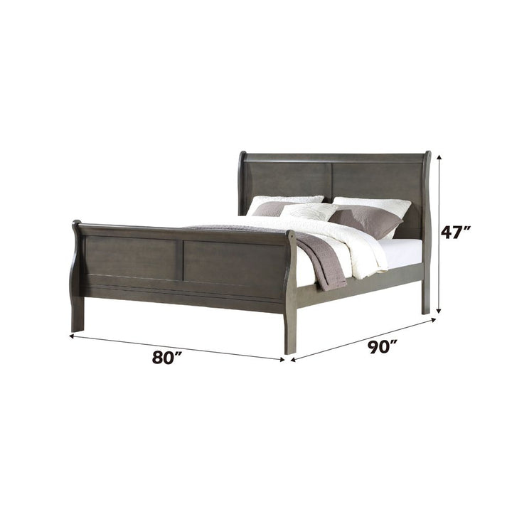 Louis Philippe Eastern King Bed