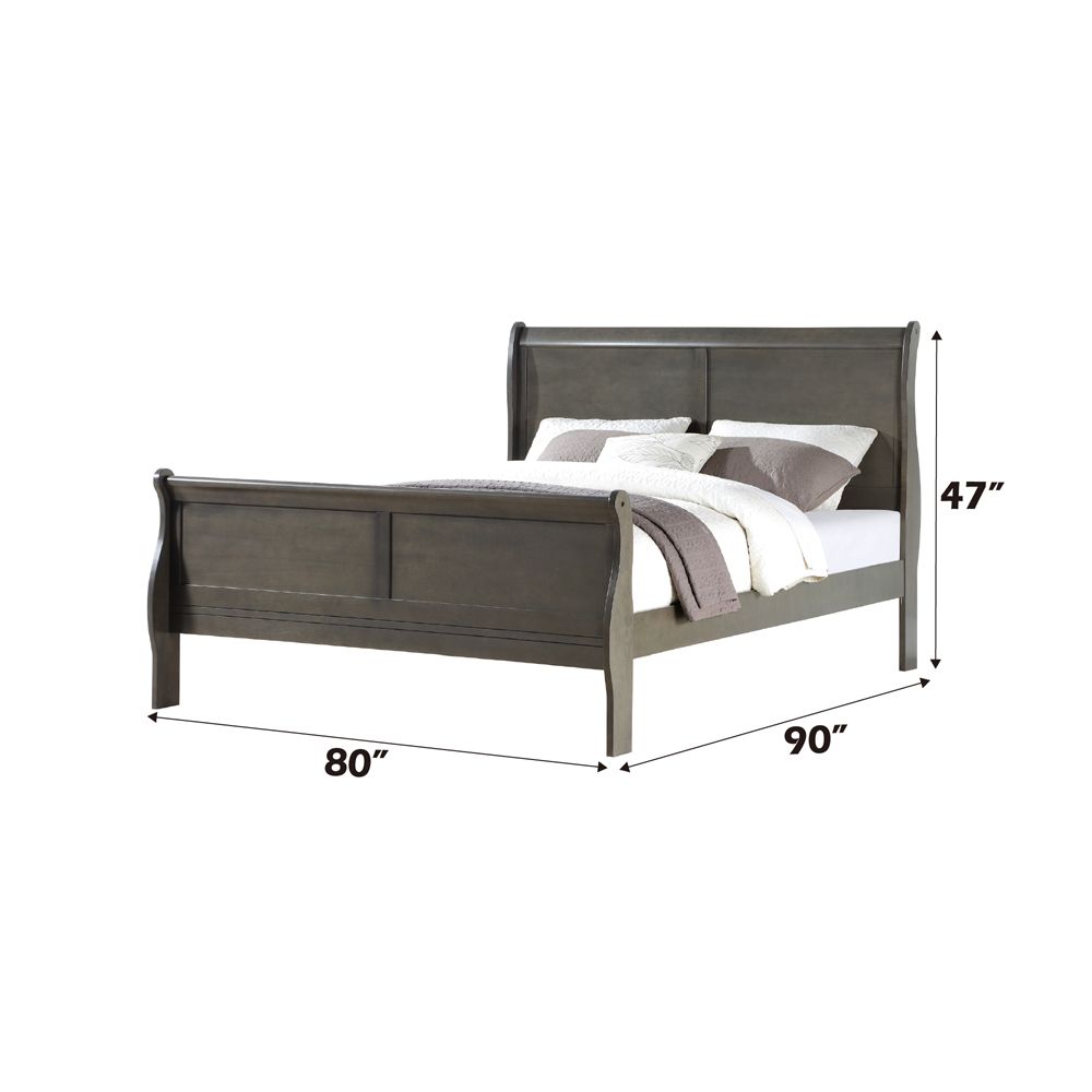 Louis Philippe Eastern King Bed