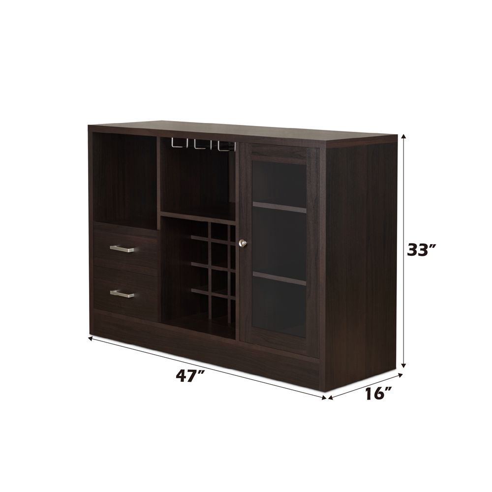 Hazen Wine Cabinet – dimensions diagram