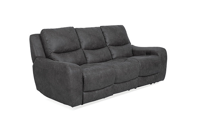 Demetrius Power Sofa, Dark Gray