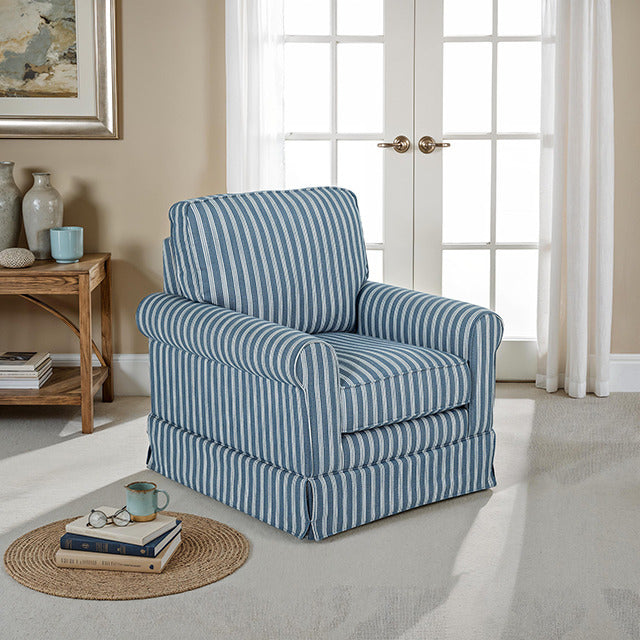 Peggy Accent Chair, Blue - view 7