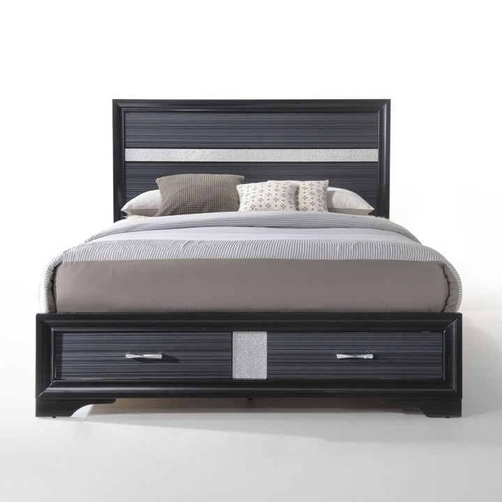 Naima Eastern King Bed with Storage