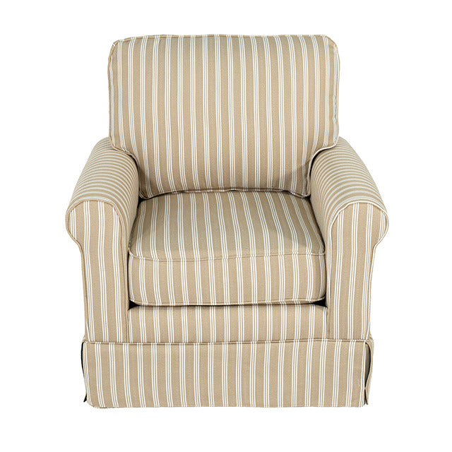 Peggy Accent Chair, Brown - view 2