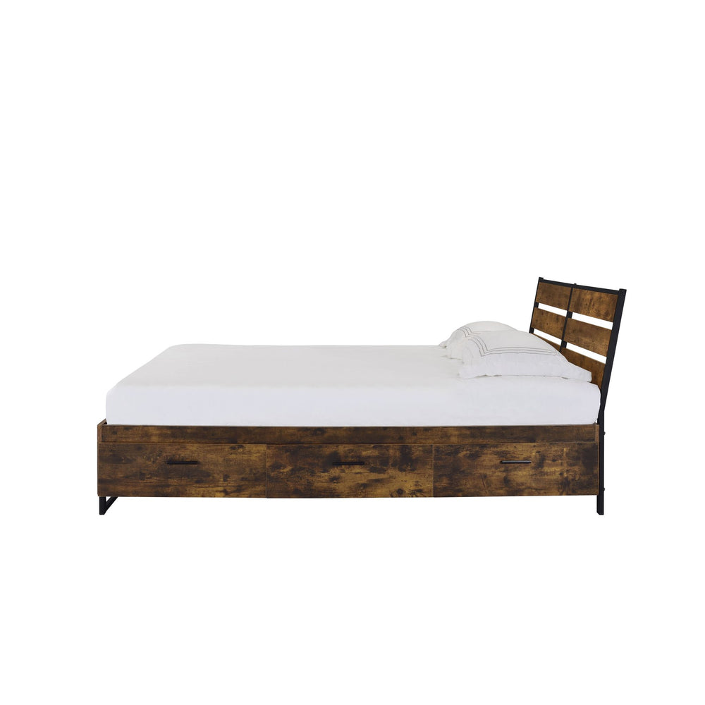 Juvanth Eastern King Bed with Storage