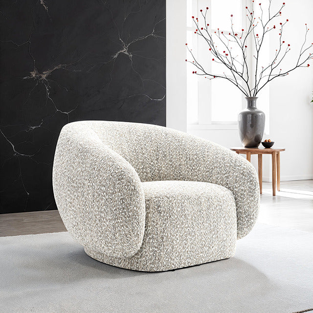 Savino Swivel Chair, Brown - view 6