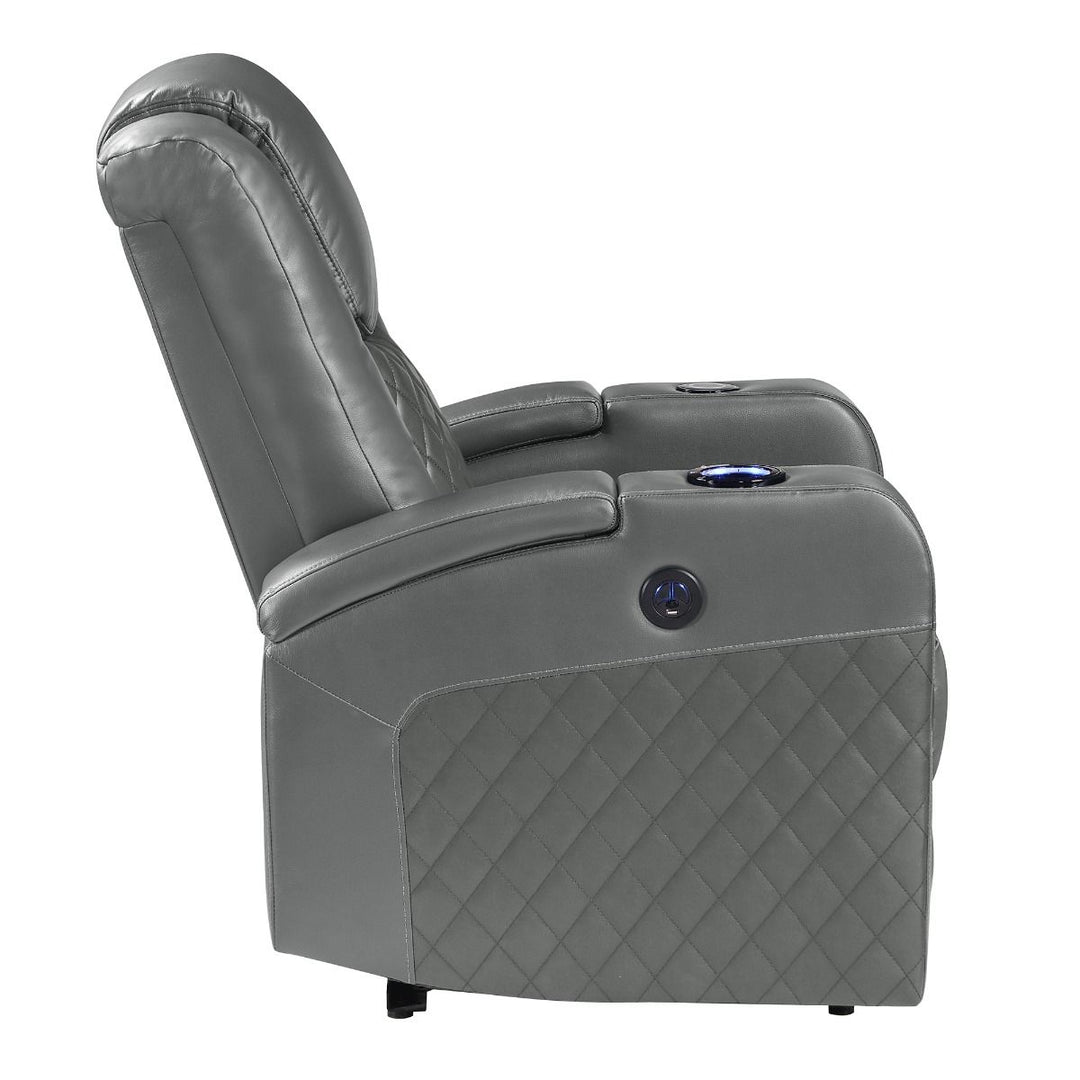 Alair Power Motion Recliner W/Bluetooth, Wireless Charger & Cupholder – view 4