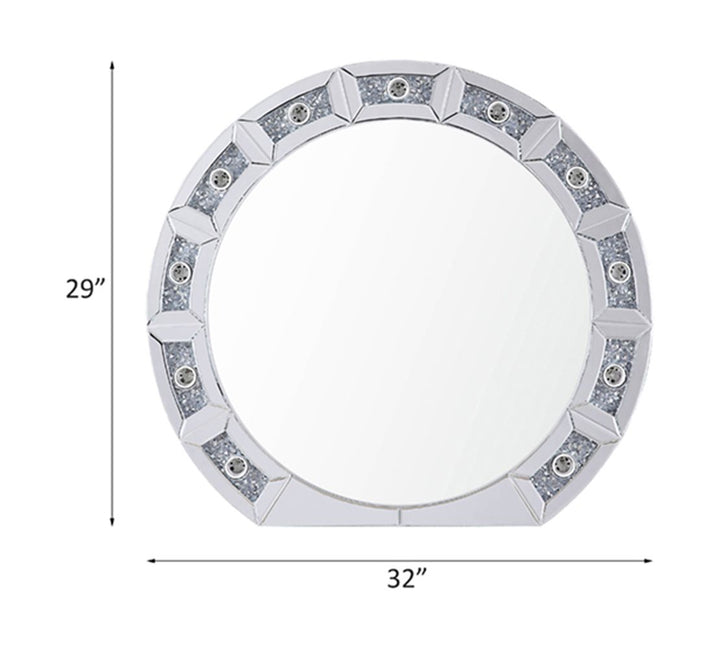 Noralie Accent Mirror – line drawing