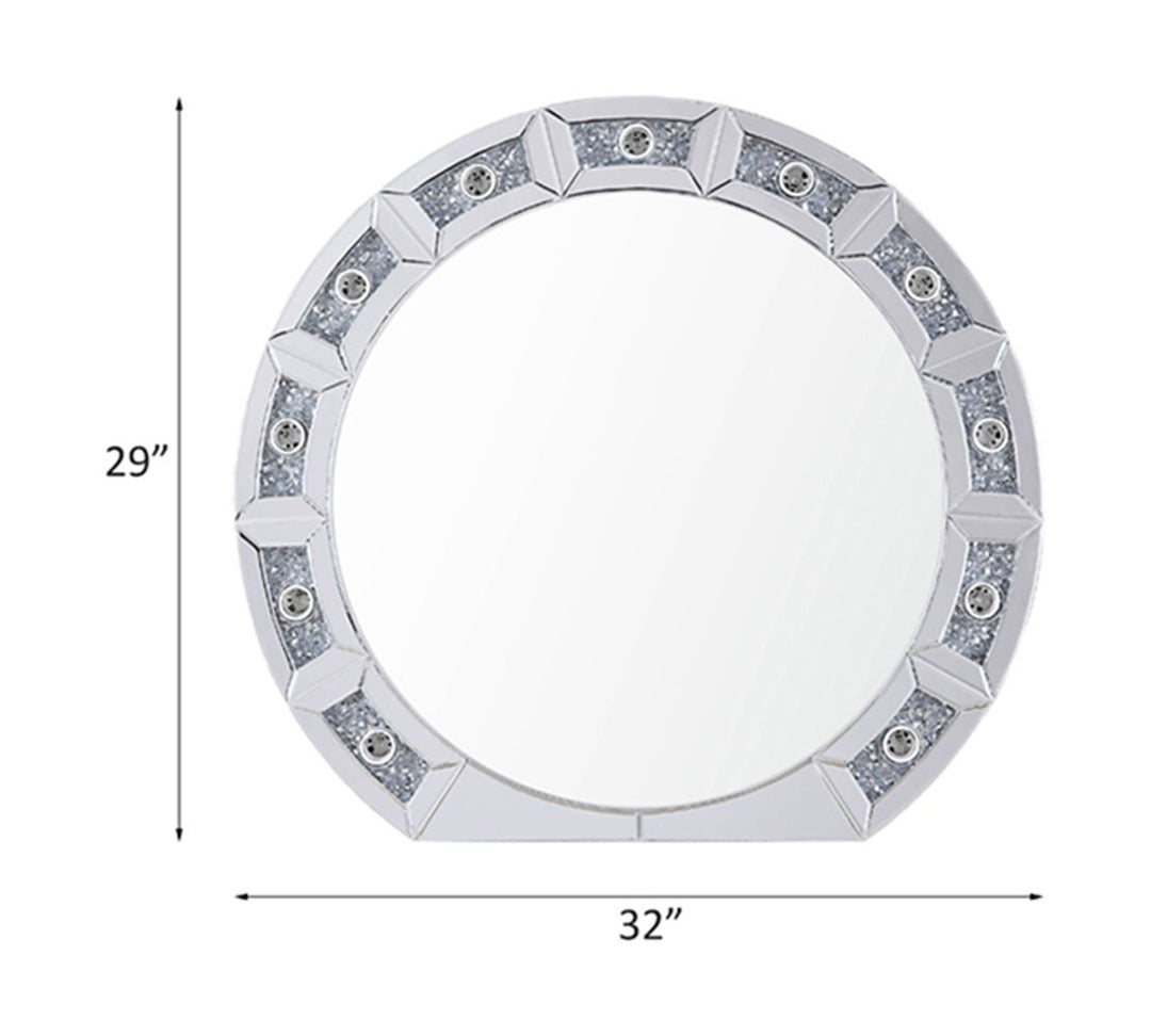 Noralie Accent Mirror – line drawing