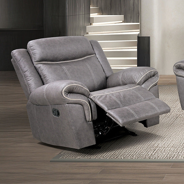 Agata Glider Recliner, Dark Gray - view 2