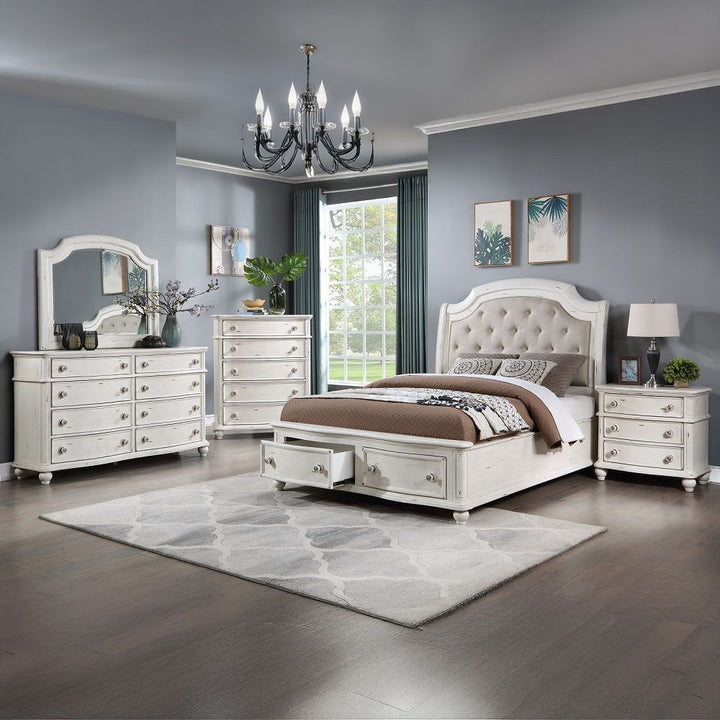 Jaqueline Queen Bed W/Storage – view 7