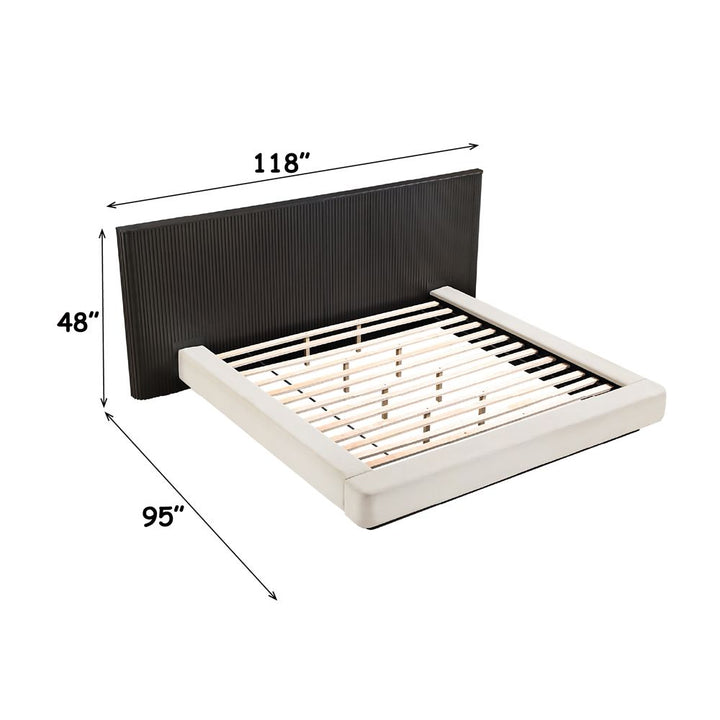 Clayten Eastern King Bed – dimensions diagram