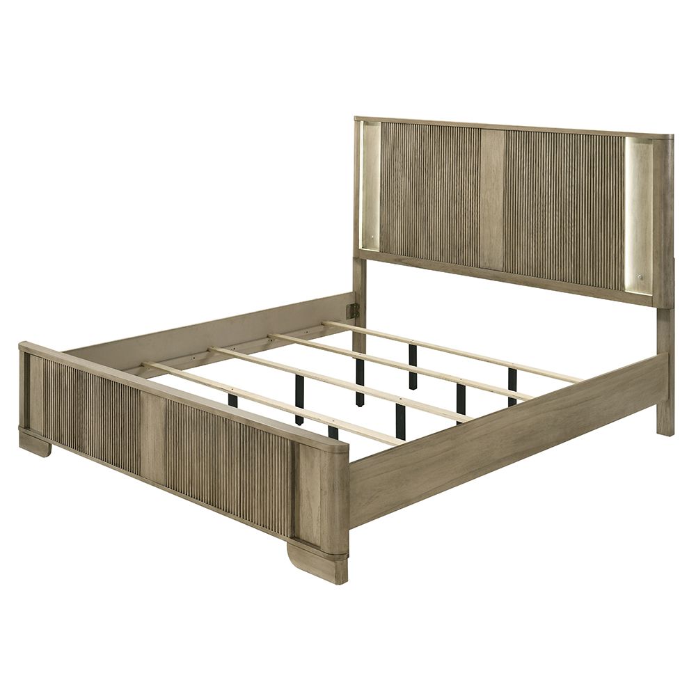 Lakkari Eastern King Bed with LED