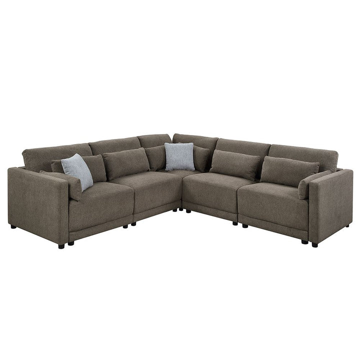 Rylie Modular - Left Facing Chair w/3 Pillows – view 7