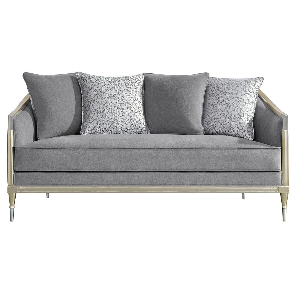 Fernando Loveseat with 4 Pillows