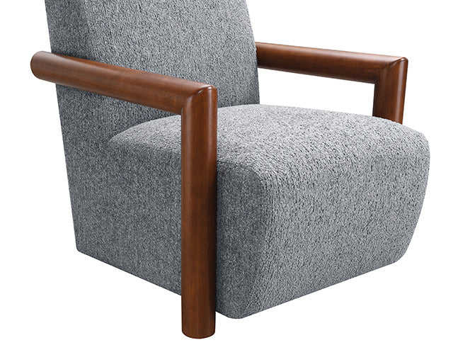 Esher Accent Chair, Sky Gray - view 6