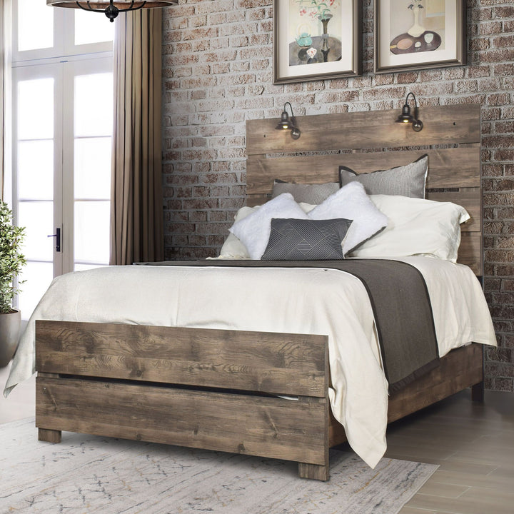 Misty Lodge 6/6-5/0 Ek/q Side Rails-Greige