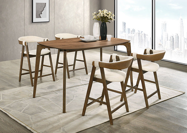 Ebikon Counter Ht. Table, Walnut - view 4