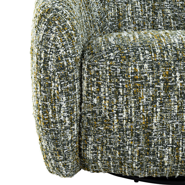 Pyrena Swivel Chair, Green - view 4