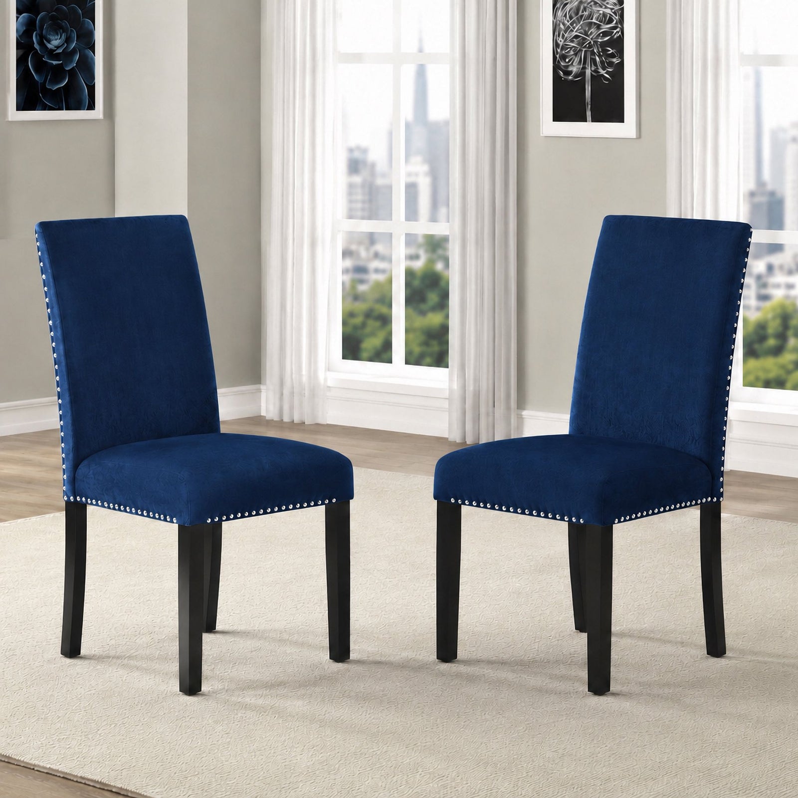Celeste Dining Chair-Blue