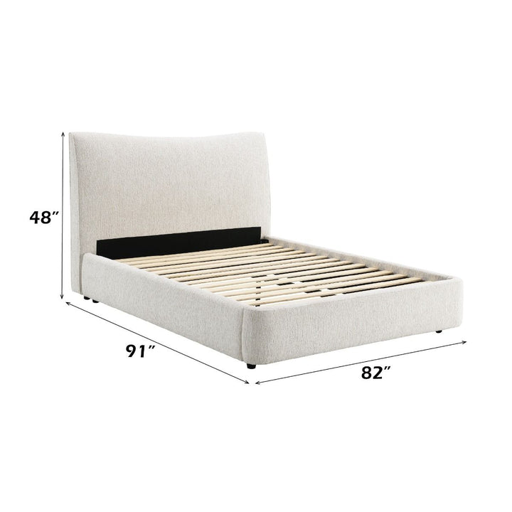 Renee Eastern King Bed – dimensions diagram