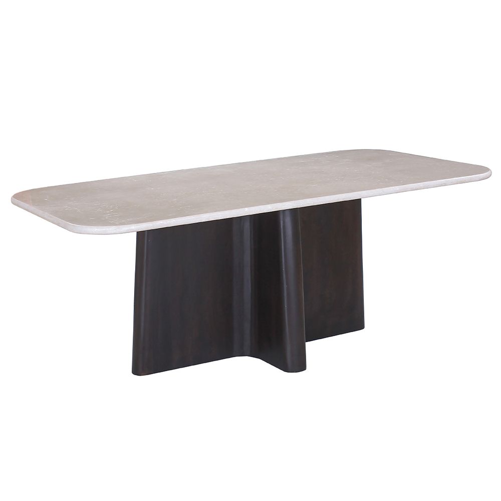 Jacory Dining Table w/Bottocino Marble Top – view 3