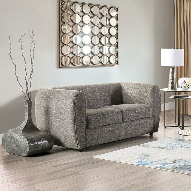 Verdal Loveseat, Charcoal Gray