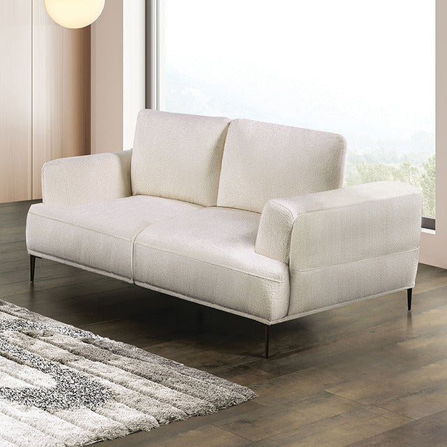Gladbach Loveseat, Linen White