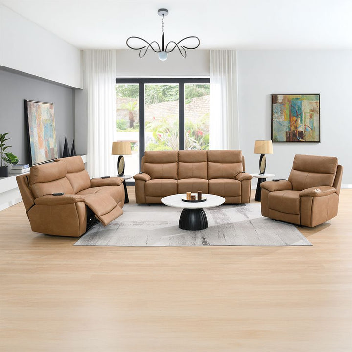Chavis Power Motion Recliner w/USB &amp; Power Headrest – view 2
