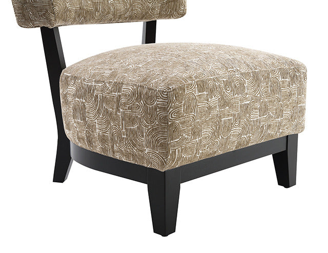 Aveni Accent Chair, Beige - view 4
