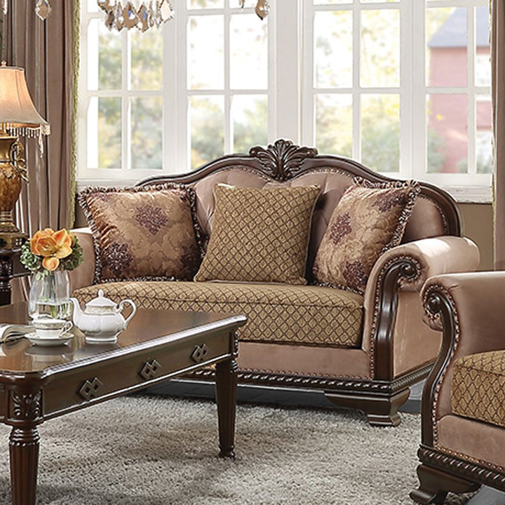 Chateau De Ville Loveseat W/3 Pillows(Same LV01589) – view 2