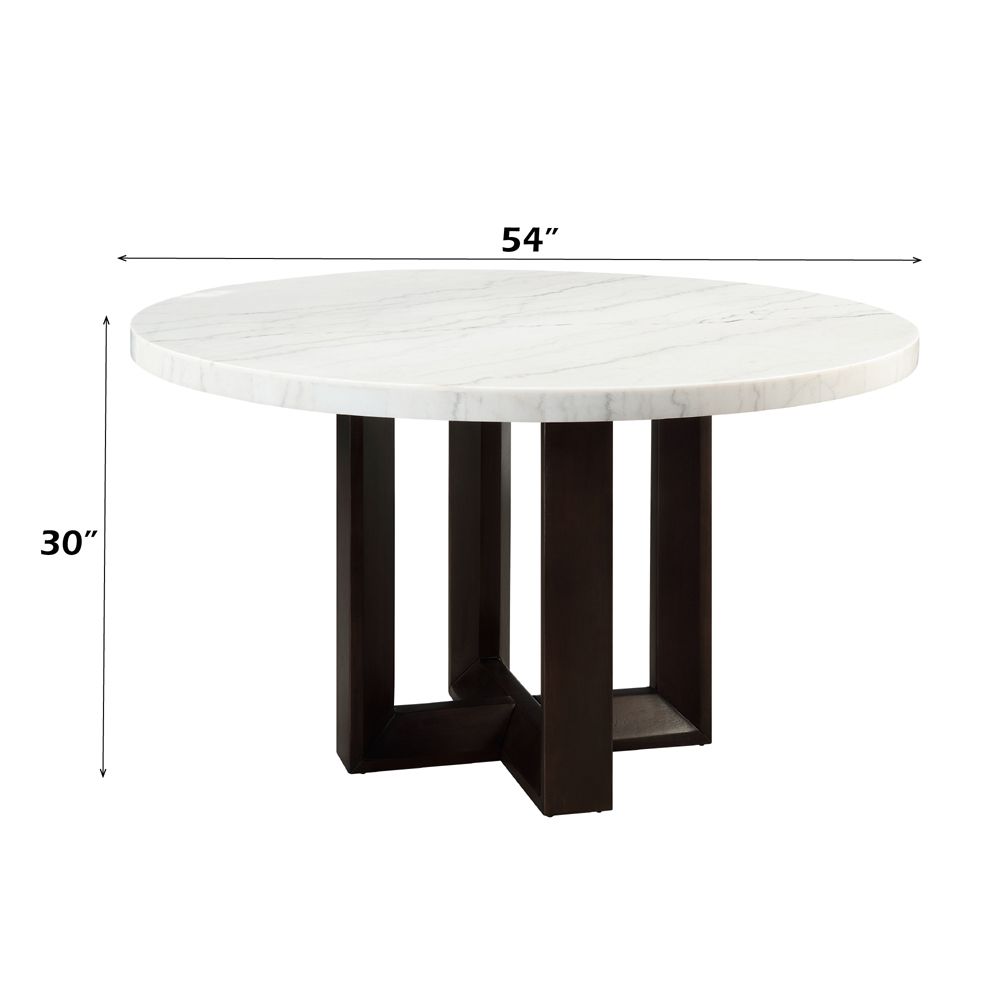 Edwyn Round Dining Table – dimensions diagram