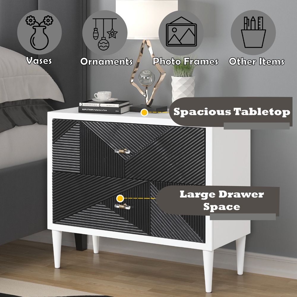 Dubni Accent Table – features callout