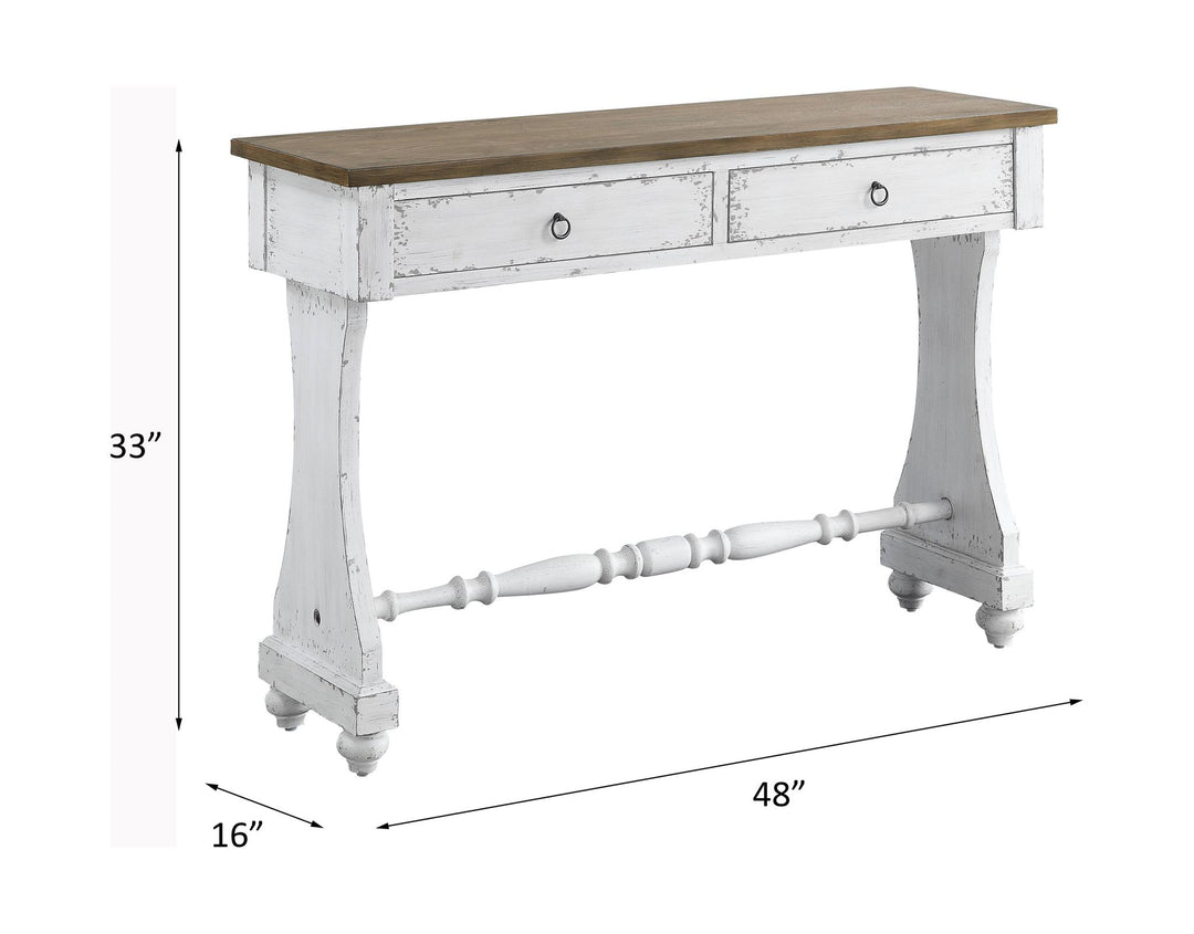 Carminda Console Table – line drawing