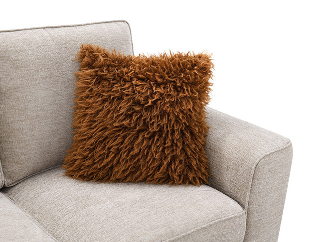 Enea Loveseat, Taupe - view 2