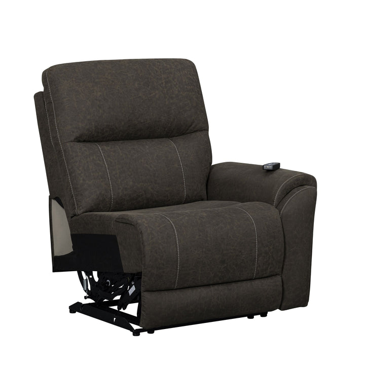 Gaia Raf Recliner W/pwr Hr,fr,massage, Heat-Sable